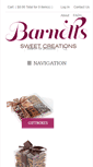 Mobile Screenshot of barnettssweetcreations.com